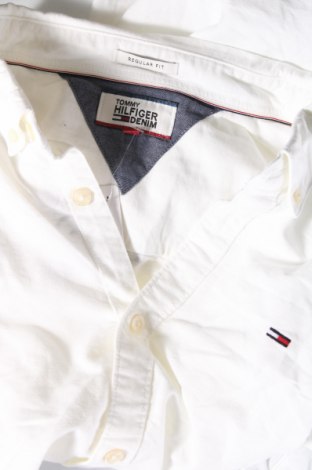 Мъжка риза Hilfiger Denim, Размер L, Цвят Бял, Цена 41,25 лв.