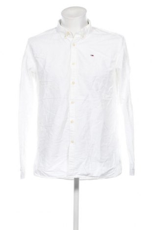 Мъжка риза Hilfiger Denim, Размер L, Цвят Бял, Цена 45,00 лв.