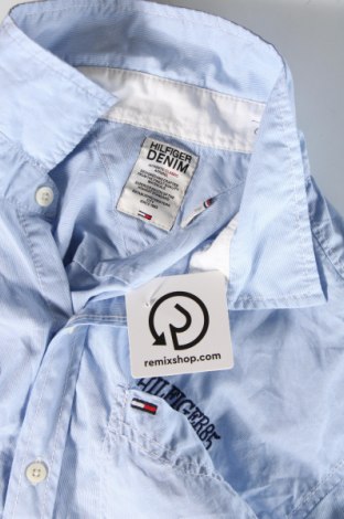 Ανδρικό πουκάμισο Hilfiger Denim, Μέγεθος M, Χρώμα Μπλέ, Τιμή 94,27 €