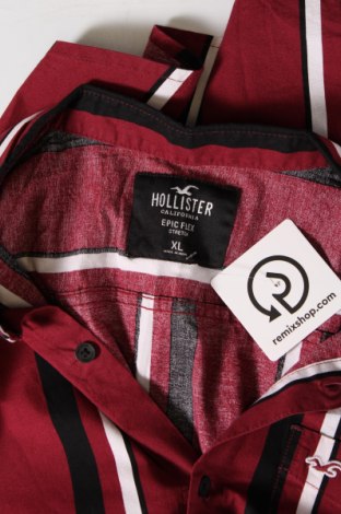 Herrenhemd Hollister, Größe XL, Farbe Rot, Preis € 21,83