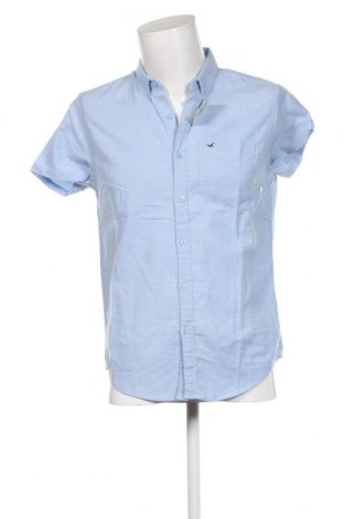 Ανδρικό πουκάμισο Hollister, Μέγεθος S, Χρώμα Μπλέ, Τιμή 21,83 €