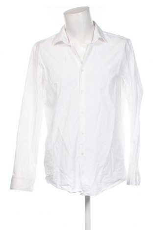 Ανδρικό πουκάμισο Hugo Boss, Μέγεθος XL, Χρώμα Λευκό, Τιμή 111,34 €
