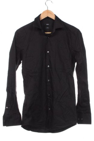 Ανδρικό πουκάμισο Hugo Boss, Μέγεθος S, Χρώμα Μαύρο, Τιμή 35,88 €