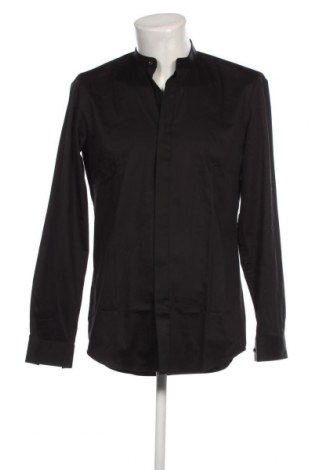 Ανδρικό πουκάμισο Hugo Boss, Μέγεθος M, Χρώμα Μαύρο, Τιμή 61,24 €