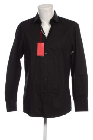 Herrenhemd Hugo Boss, Größe XL, Farbe Schwarz, Preis € 55,67