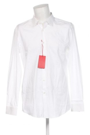Herrenhemd Hugo Boss, Größe XL, Farbe Weiß, Preis 66,80 €