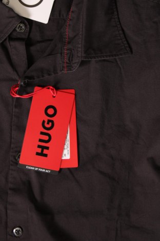 Мъжка риза Hugo Boss, Размер L, Цвят Черен, Цена 108,00 лв.