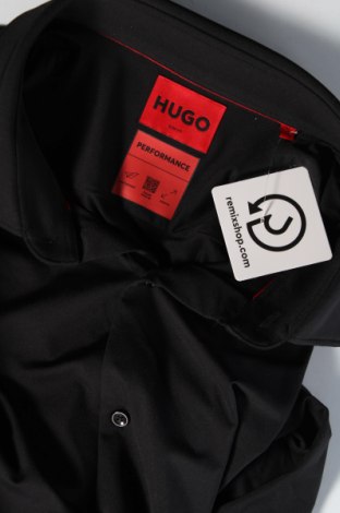 Ανδρικό πουκάμισο Hugo Boss, Μέγεθος XL, Χρώμα Μαύρο, Τιμή 50,10 €