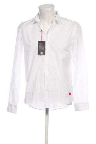 Herrenhemd Hugo Boss, Größe M, Farbe Weiß, Preis € 66,80