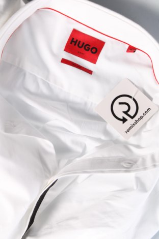 Ανδρικό πουκάμισο Hugo Boss, Μέγεθος M, Χρώμα Λευκό, Τιμή 111,34 €