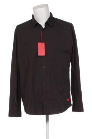 Ανδρικό πουκάμισο Hugo Boss, Μέγεθος XXL, Χρώμα Μαύρο, Τιμή 94,64 €