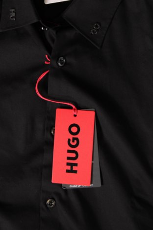 Herrenhemd Hugo Boss, Größe L, Farbe Schwarz, Preis € 94,64