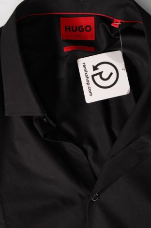 Ανδρικό πουκάμισο Hugo Boss, Μέγεθος XL, Χρώμα Μαύρο, Τιμή 50,10 €