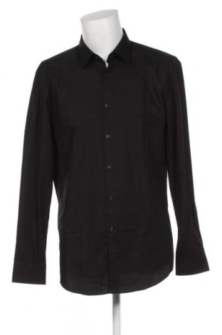 Herrenhemd Hugo Boss, Größe XL, Farbe Schwarz, Preis € 66,80