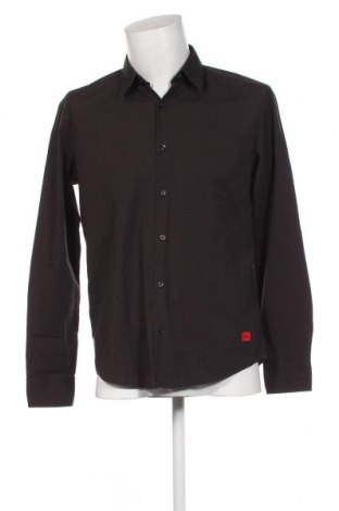 Ανδρικό πουκάμισο Hugo Boss, Μέγεθος M, Χρώμα Μαύρο, Τιμή 44,54 €