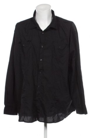 Мъжка риза Identic, Размер 5XL, Цвят Черен, Цена 29,00 лв.