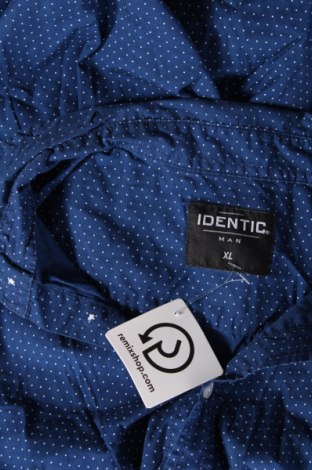 Ανδρικό πουκάμισο Identic, Μέγεθος XL, Χρώμα Μπλέ, Τιμή 7,18 €