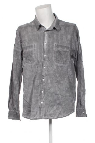 Ανδρικό πουκάμισο Identic, Μέγεθος XXL, Χρώμα Γκρί, Τιμή 7,18 €