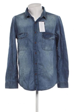 Ανδρικό πουκάμισο Identic, Μέγεθος L, Χρώμα Μπλέ, Τιμή 14,40 €