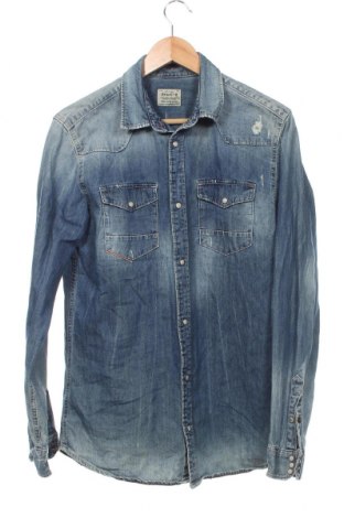Ανδρικό πουκάμισο Jack & Jones, Μέγεθος M, Χρώμα Μπλέ, Τιμή 8,41 €