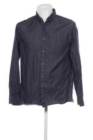 Ανδρικό πουκάμισο Jack & Jones, Μέγεθος XL, Χρώμα Μπλέ, Τιμή 21,03 €