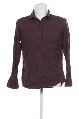 Ανδρικό πουκάμισο Jack & Jones, Μέγεθος L, Χρώμα Βιολετί, Τιμή 10,52 €
