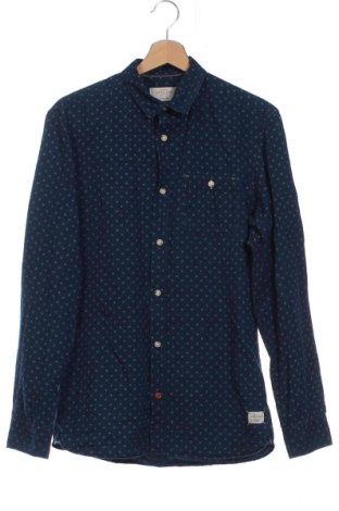 Ανδρικό πουκάμισο Jack & Jones, Μέγεθος S, Χρώμα Μπλέ, Τιμή 4,21 €
