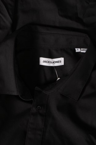 Мъжка риза Jack & Jones, Размер L, Цвят Черен, Цена 32,80 лв.