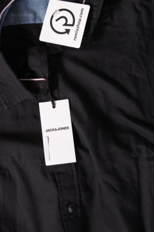 Herrenhemd Jack & Jones, Größe XL, Farbe Schwarz, Preis 21,14 €