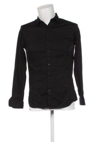Herrenhemd Jack & Jones, Größe M, Farbe Schwarz, Preis € 16,91