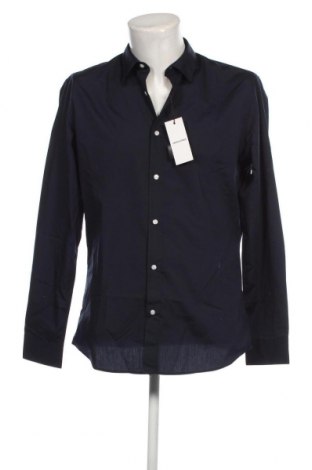 Ανδρικό πουκάμισο Jack & Jones, Μέγεθος L, Χρώμα Μπλέ, Τιμή 23,25 €