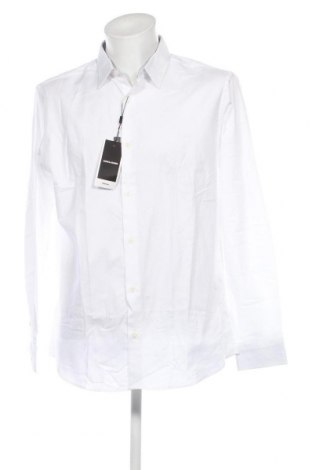 Ανδρικό πουκάμισο Jack & Jones, Μέγεθος XL, Χρώμα Λευκό, Τιμή 25,36 €