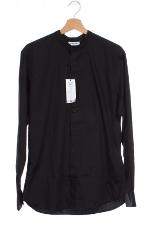 Ανδρικό πουκάμισο Jack & Jones, Μέγεθος M, Χρώμα Μαύρο, Τιμή 19,02 €