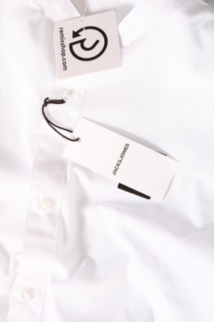 Ανδρικό πουκάμισο Jack & Jones, Μέγεθος XL, Χρώμα Λευκό, Τιμή 25,36 €