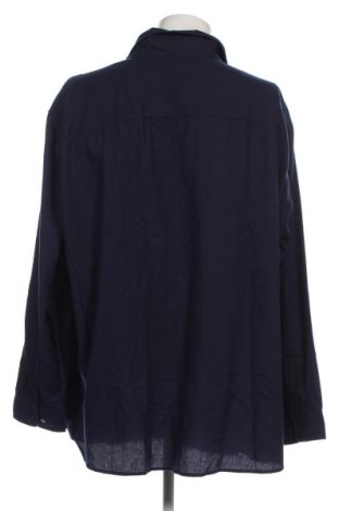 Ανδρικό πουκάμισο Jack & Jones, Μέγεθος 5XL, Χρώμα Μπλέ, Τιμή 38,04 €