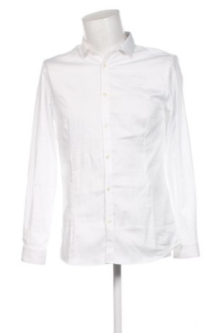 Мъжка риза Jack & Jones, Размер L, Цвят Бял, Цена 49,20 лв.