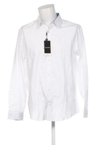 Ανδρικό πουκάμισο Jack & Jones, Μέγεθος XL, Χρώμα Λευκό, Τιμή 29,59 €