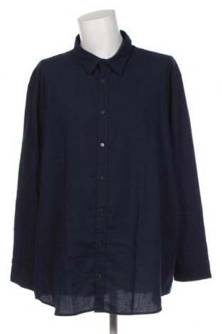 Herrenhemd Jack & Jones, Größe 5XL, Farbe Blau, Preis € 33,82