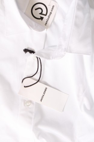 Ανδρικό πουκάμισο Jack & Jones, Μέγεθος XXL, Χρώμα Λευκό, Τιμή 25,36 €