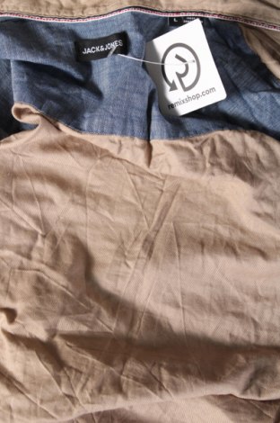 Herrenhemd Jack & Jones, Größe L, Farbe Braun, Preis 10,20 €