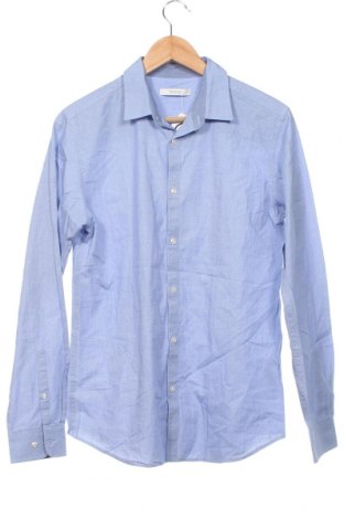 Ανδρικό πουκάμισο Jack & Jones PREMIUM, Μέγεθος M, Χρώμα Μπλέ, Τιμή 8,41 €