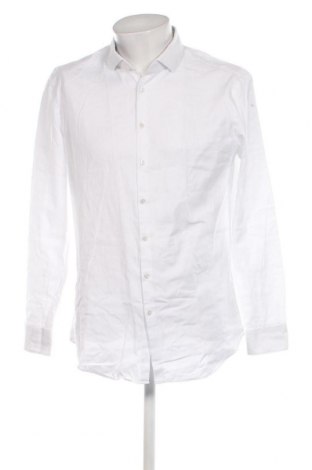 Мъжка риза Jake*s, Размер XL, Цвят Бял, Цена 58,65 лв.