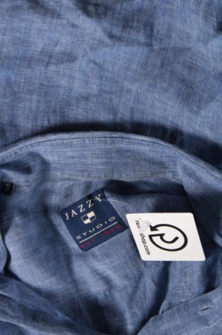 Ανδρικό πουκάμισο Jazzy, Μέγεθος XL, Χρώμα Μπλέ, Τιμή 13,00 €