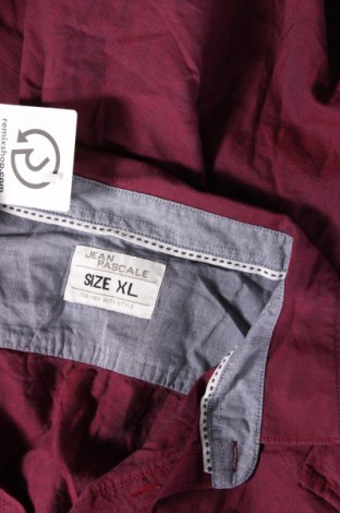 Мъжка риза Jean Pascale, Размер XL, Цвят Червен, Цена 11,60 лв.