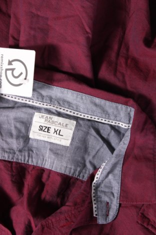 Herrenhemd Jean Pascale, Größe XL, Farbe Rot, Preis € 8,07