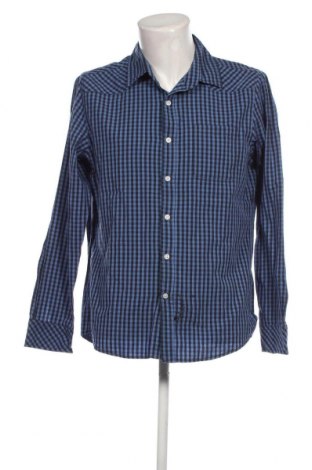 Мъжка риза Jean Pascale, Размер L, Цвят Син, Цена 7,54 лв.