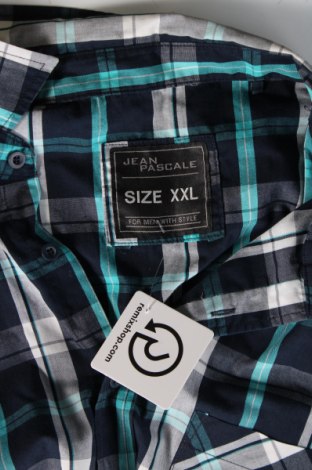 Herrenhemd Jean Pascale, Größe XXL, Farbe Blau, Preis 16,14 €