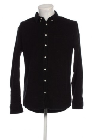 Ανδρικό πουκάμισο Kronstadt, Μέγεθος XL, Χρώμα Μαύρο, Τιμή 29,77 €