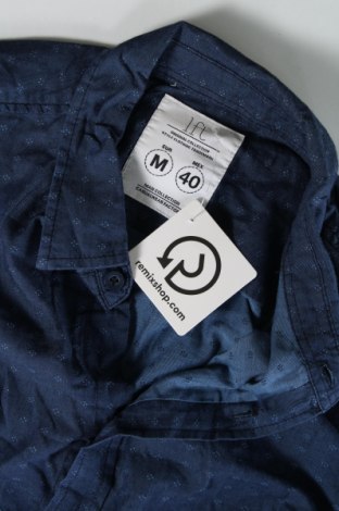 Ανδρικό πουκάμισο LFT, Μέγεθος M, Χρώμα Μπλέ, Τιμή 4,49 €