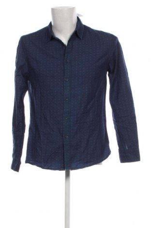 Ανδρικό πουκάμισο LFT, Μέγεθος M, Χρώμα Μπλέ, Τιμή 7,18 €